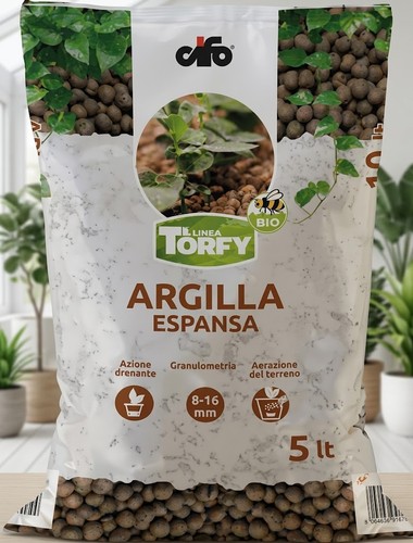 Argilla espansa cifo 5 - argilla, lt