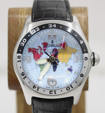 Orologio automatico Corum Bubble 45mm Globe GMT edizione speciale con scatola 383.150.20