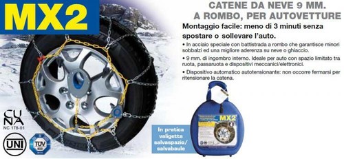 Catene neve auto - catene, automatiche