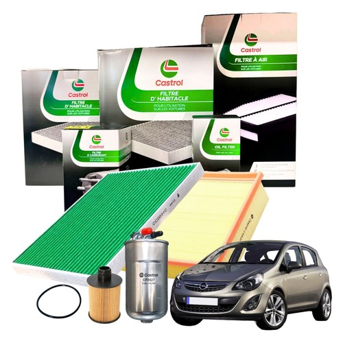 Kit tagliando completo castrol - kit,