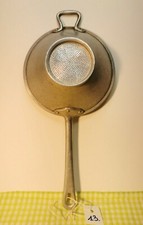 colino alluminio UTENSILE DA CUCINA VINTAGE (A13) passino anni 40/50