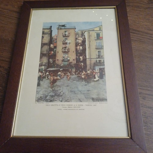 Cornice stampa vintage vico - vintage,