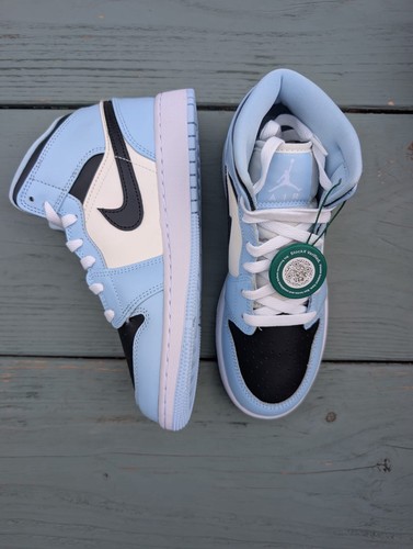 Nike air jordan mid - ice, blue