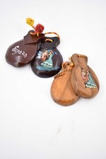 Coppia Di Nacchere In Legno