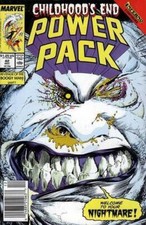 Power Pack (1984) #  42 Newsstand (5.0-VGF) Price tag on back cover, rust mig...