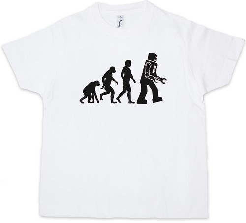 Shirt the big - t-shirt, robot