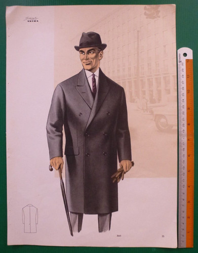 Figurino moda maschile - di,