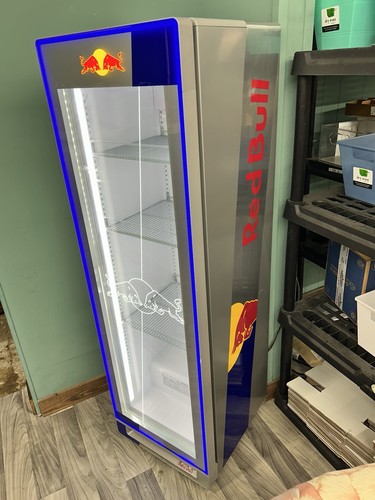 Red bull refrigerator - red,