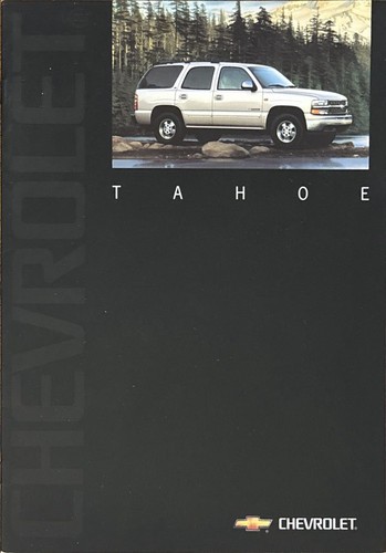 Chevrolet tahoe depliant - chevrolet,
