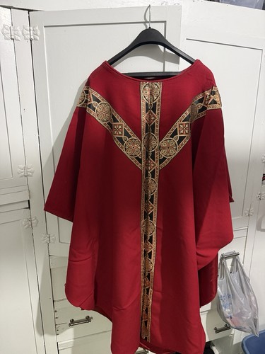 Casula vintage semi gotica con