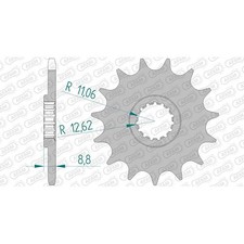 Stahl Ritzel für Beta RR 390