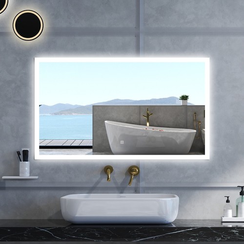 100x60cm specchio bagno - 100x60cm, con