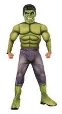Avengers Hulk Deluxe Costume Muscolare Marvel Disney PIÙ GUANTI 8-10 Giocattoli R US***