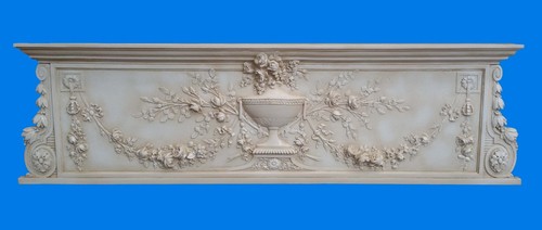 Pannello sopraporta gesso - pannello,