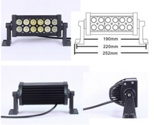 2x 12-24V LED Bars 36W 12