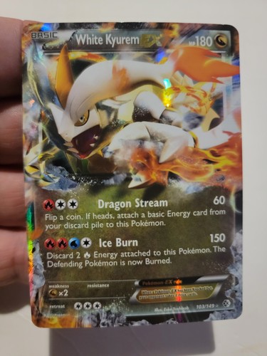 Carta pokemon kyurem - carta, ex