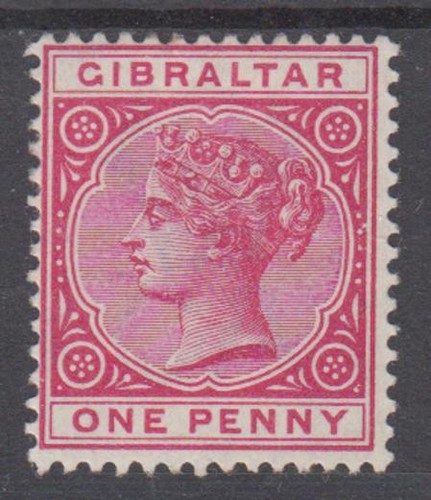 Gibilterra 1887 one penny - 1887,