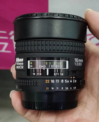 Nikon nikkor 16mm 8 - nikkor, d