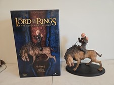 Statua statuina Il Signore degli Anelli Gothmog con Warg scala 1/6 LOTR Sideshow WETA