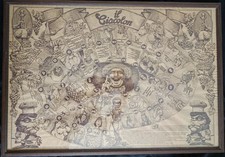 Raro gioco dell'oca antico "Il