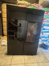 STUFA PELLET SLIM CANALIZZATA EDILKAMIN KELLY 10 KW.