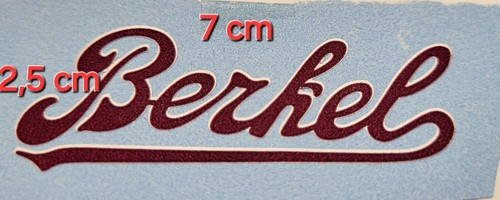 Adesivo scritta berkel - adesivo,