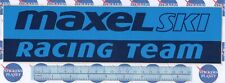 ADESIVO STICKER VINTAGE AUFKLEBER AUTOCOLLANT SKI SCI MAXELL SKI RACING TEAM