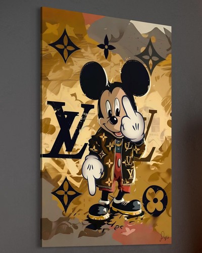 Poster topolino colorato - topolino,