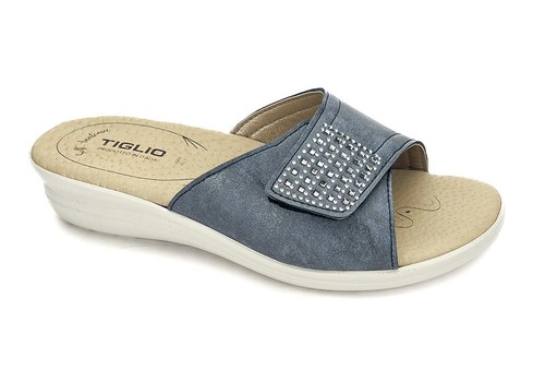 Tiglio 2310 blu beige nude - blu,