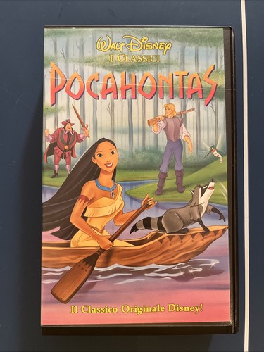Vhs pocahontas film - film, animazione