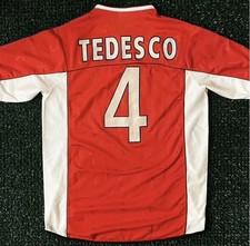 TEDESCO PERUGIA MATCH WORN SHIRT SEASON 2002-2003