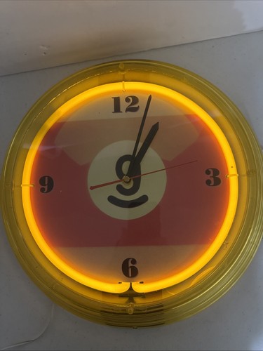 Orologio parete neon - da,