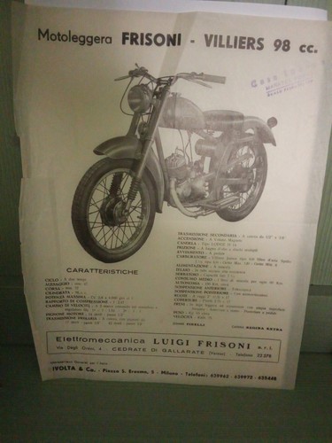 Depliant motoleggera frisoni - motoleggera, frisoni-