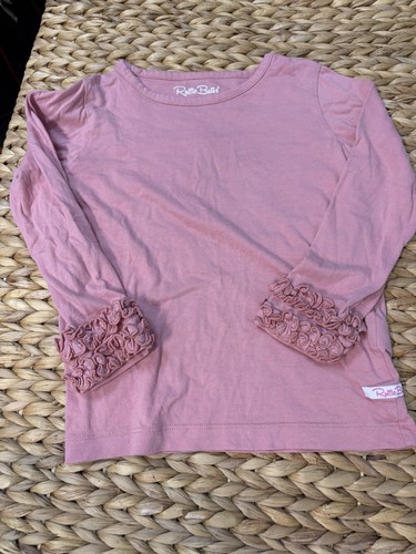 Top manica lunga ruffle - lunga,