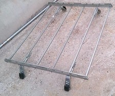 PORTAPACCHI VINTAGE ZINCATO PER UTILITARIA FIAT PANDA E ALTRI MODELLI ANNI 60 70