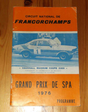 Programma 1976 600 km Spa