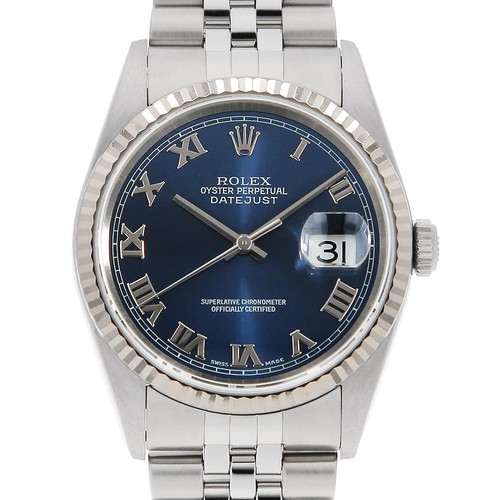 Rolex datejust 16234 - rolex, blu