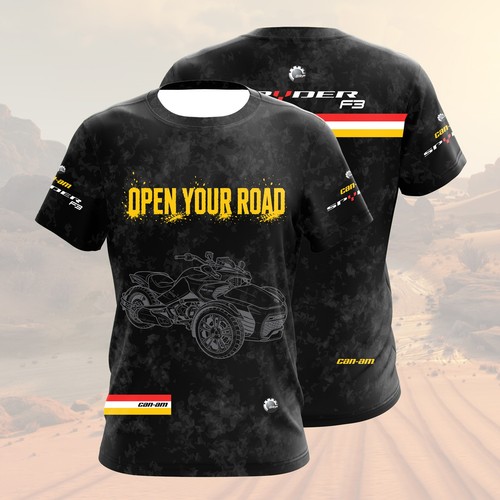Shirt grafica uomo - grafica, can-am
