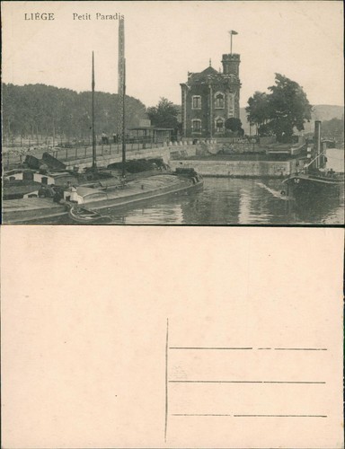 Cartolina liegi luik - cartolina,