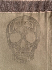 RARISSIMA - Giacca Legione Straniera STENCIL FRONTALE TESCHIO e MOTTO francese