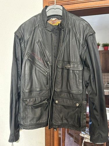 Giacca pelle moto harley - pelle,