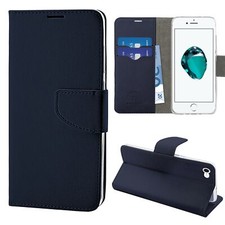 Cover Custodia Libro Chiusura Magnetica per Iphone 7 - 8 - Se 2020/2022 Blu