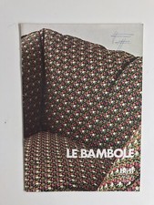 Depliant B&B Anni 70 Le Bambole Design Bellini