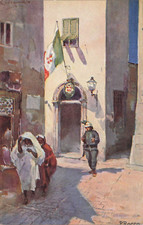 23-9B) CARTOLINA ILLUSTRATA CODOGNATO TRIPOLI P. ROCCO RR POSTE ITALIANE