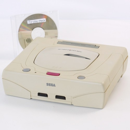 Console sega saturn solo - console,
