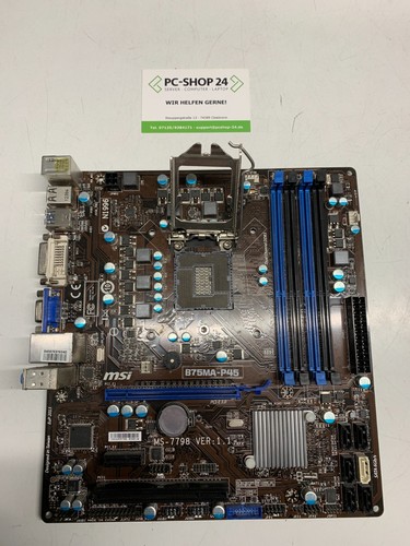 Msi b75ma p45 - g43, ms-7798