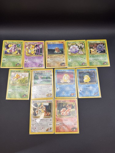 Lotto pokemon vintage gym - lotto,