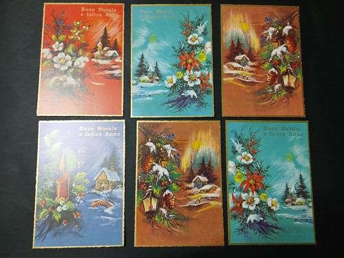 Natale lotto cartoline anni - lotto,