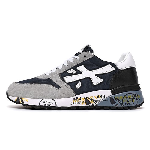 Premiata men grey - men, navy