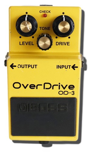 Pedale overdrive over drive